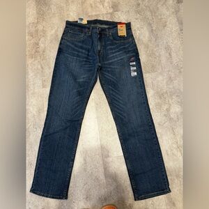 Levi's Dark Blue Straight Jeans 32 X 32